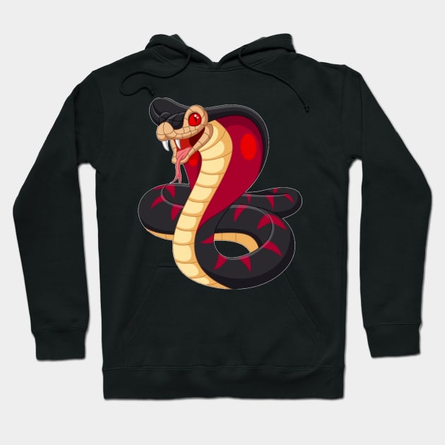 Cobra snake Hoodie by TheDesigNook